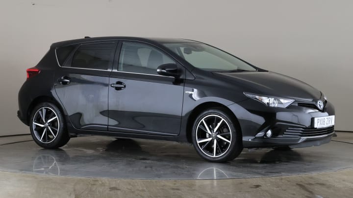 Toyota Auris in schwarz gebraucht kaufen bei heycar