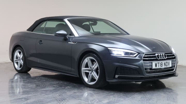 2018 used Audi A5 Cabriolet 2L S line TFSI