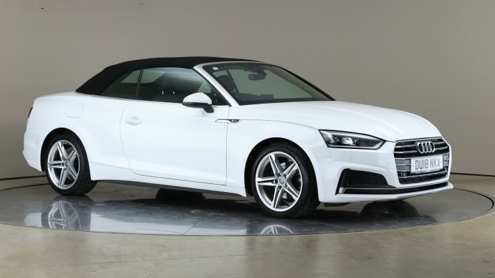 2018 used Audi A5 Cabriolet 2L S line TFSI