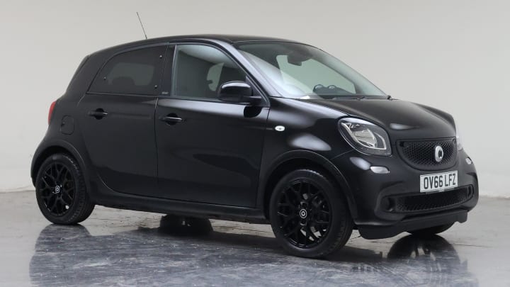 2016 used Smart forfour 1L Edition Black