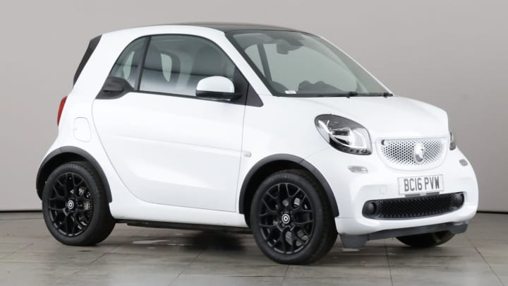 2016 used Smart fortwo 1L Edition White