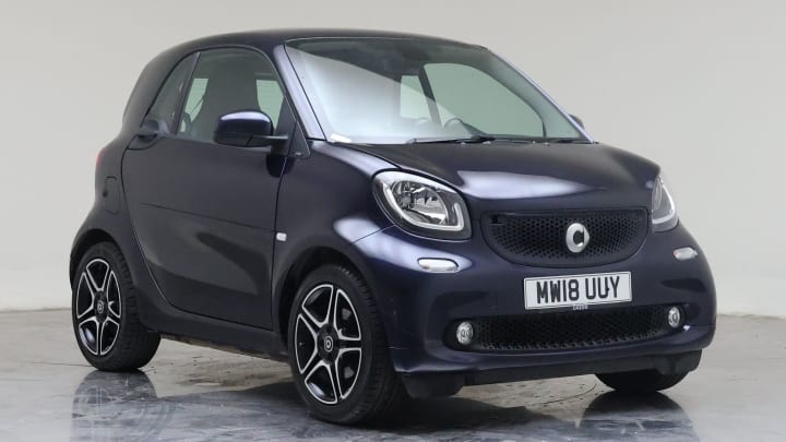 2018 used Smart fortwo 0.9L Edition Blue T