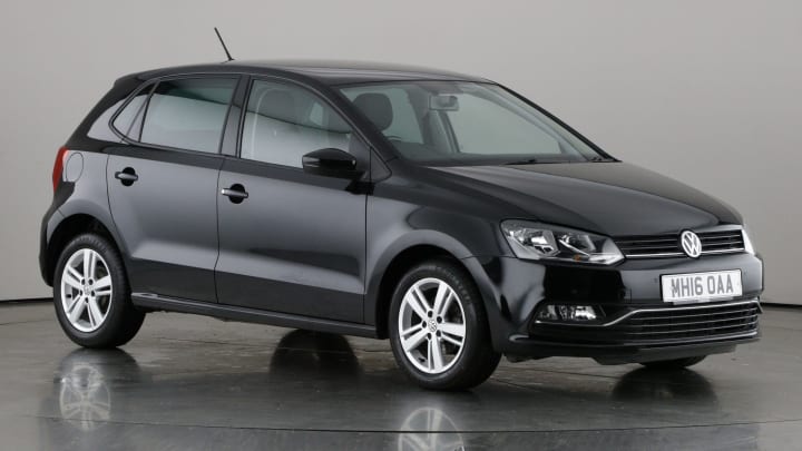 2016 used Volkswagen Polo 1L Match BlueMotion Tech